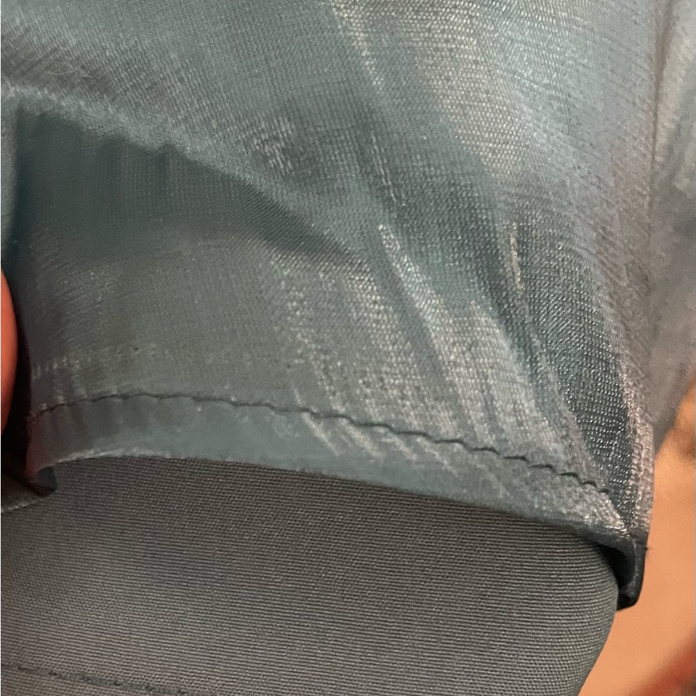 Elegant Teal Blouse - Picture 5 of 10